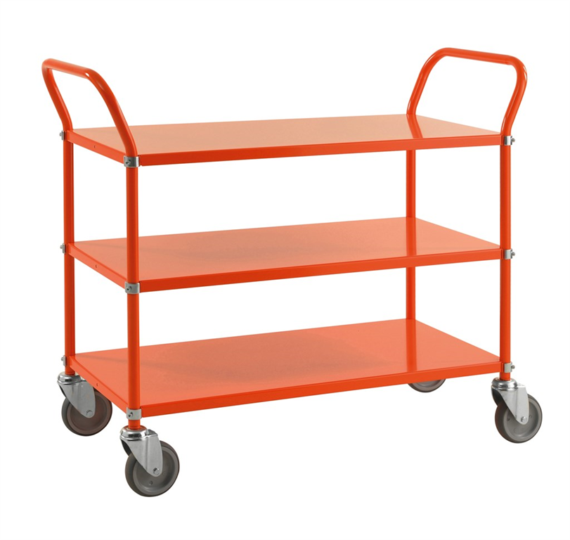 Rullvagn 1080x480x940mm, 250kg, orange, KM6106