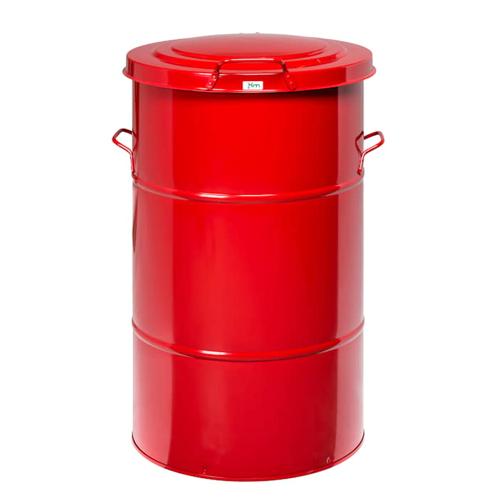 Avfallstunna 115 Liter, Röd, KM115RF - Nolbox.se